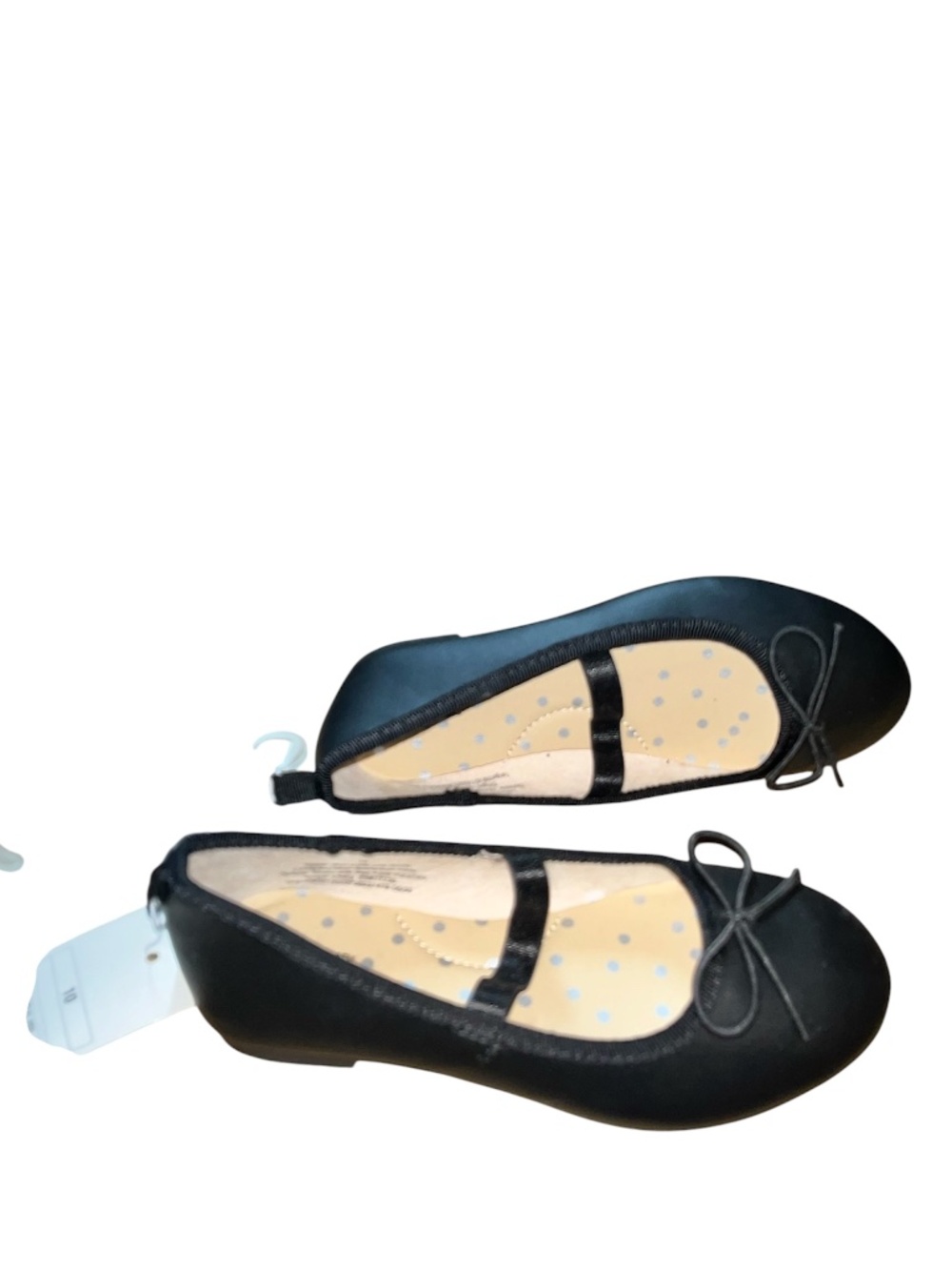 Cat & Jack Toddler Girls’ Black Mary Jane Flats | Dress Shoes Sz-10T